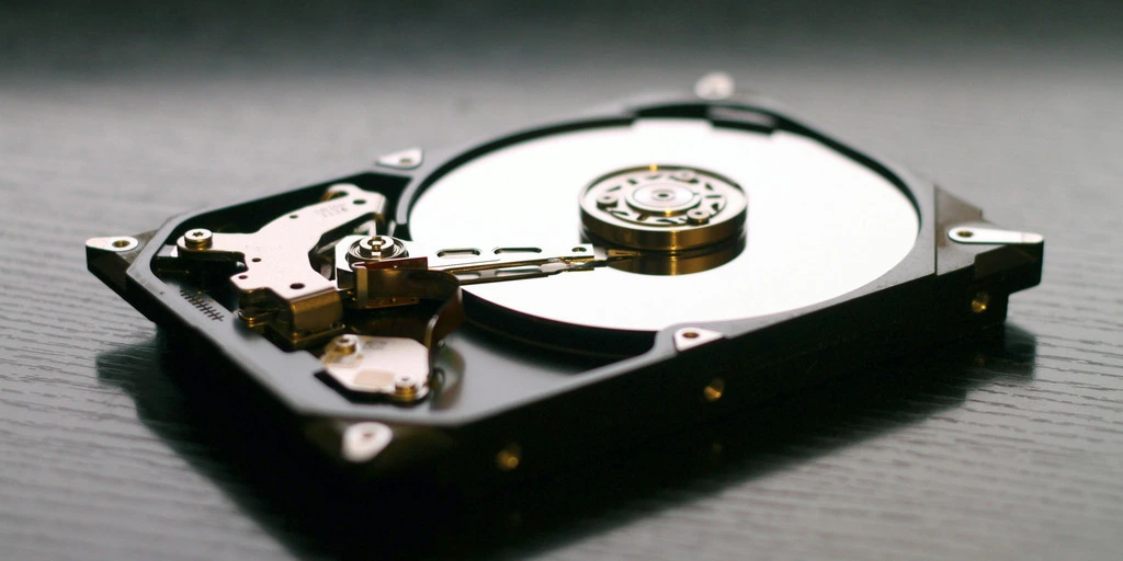 Eine HDD Festplatte